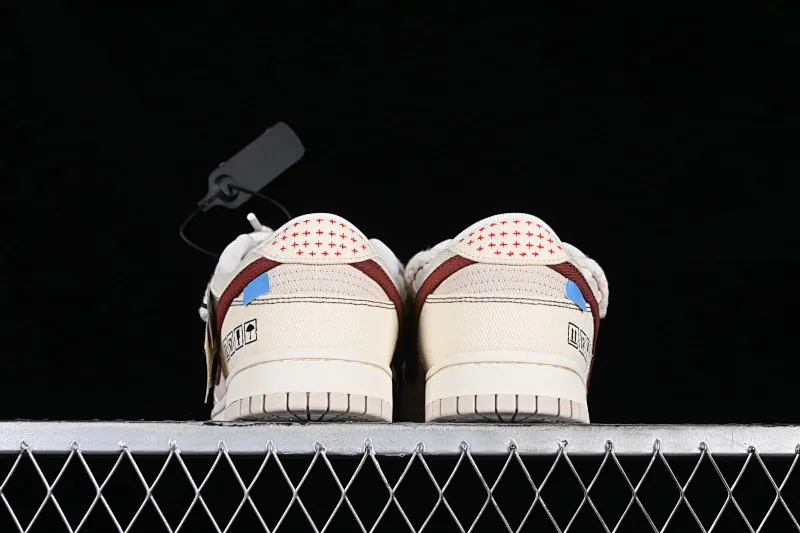 All categories Nk SB Dunk series Nk SB Dunk Low low-top sneakers Nk Dunk Low Outdoor wear high street style Sashiko embroidery Retro hemp rope deconstruction SB low-top casual sneakers DV0834-100